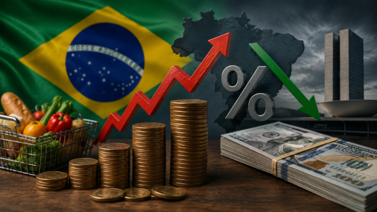 Inflação acima da meta, Selic em queda e dólar estável: entenda o que os números de junho dizem sobre a economia brasileira